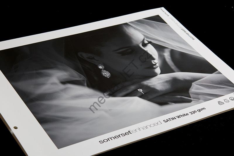 Canson Somerset Enhanced Satin 330 gsm – bavlněný fine-art papír pro inkjet tisk a limitované edice
